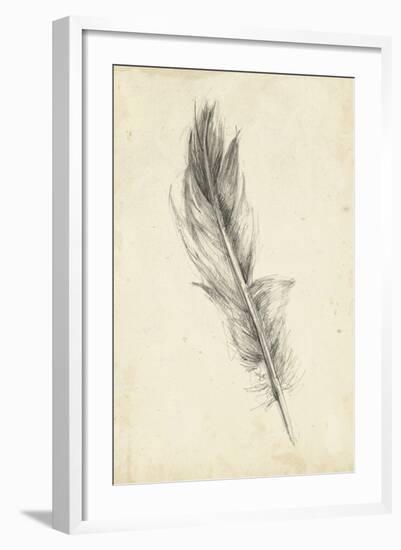 Feather Sketch IV-Ethan Harper-Framed Art Print