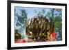 Feather Star on Reef Roof, Comanthina Schlegeli, Marovo Lagoon, the Solomon Islands-Reinhard Dirscherl-Framed Photographic Print