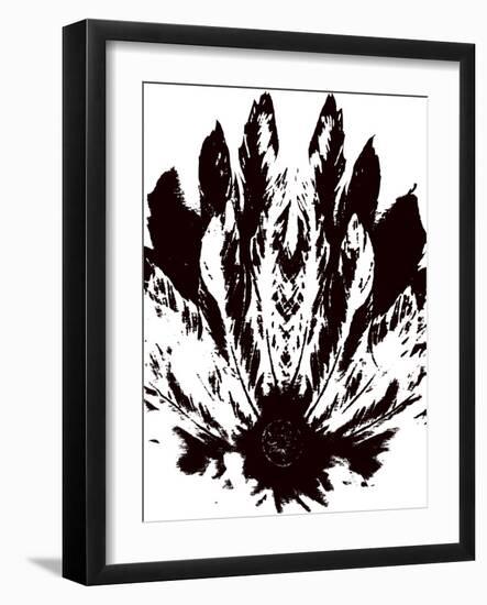 Feather Texture Design-yih graphic-Framed Art Print