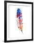 Feather Watercolor II-Jensen Adamsen-Framed Art Print