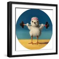 Feather Weight Two-Lucia Heffernan-Framed Art Print