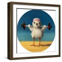 Feather Weight Two-Lucia Heffernan-Framed Art Print