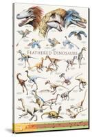 Feathered Dinosaurs II-null-Stretched Canvas