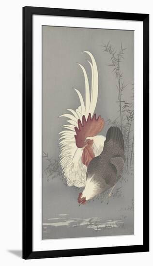 Feathered Duet-Ohara Koson-Framed Giclee Print