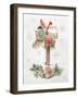 Feathered Festivities VII-Leslie Trimbach-Framed Art Print