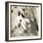 Feathered Friend - Pearl I-Julia Bosco-Framed Art Print