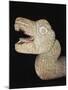 Feathered Snake Head in Stone, from Chichen Itza, Mexico-null-Mounted Giclee Print