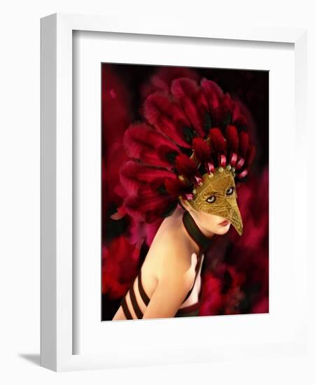 Feathered-Atelier Sommerland-Framed Art Print