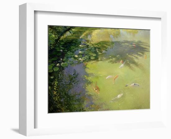 Featherplay-Timothy Easton-Framed Giclee Print