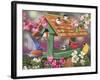 Feathers and Flowers-William Vanderdasson-Framed Giclee Print