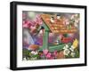 Feathers and Flowers-William Vanderdasson-Framed Giclee Print