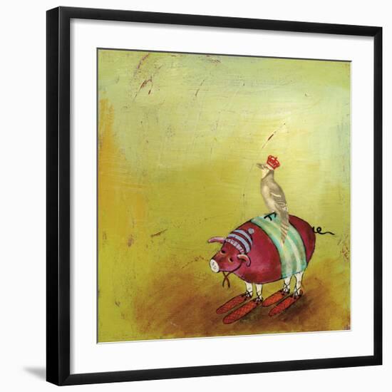 Feathers and Fur 7-Stacy Dynan-Framed Giclee Print