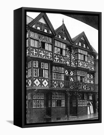 Feathers Hotel, Ludlow, Shropshire, England, 1924-1926-Herbert Felton-Framed Stretched Canvas