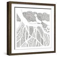 Feathers In The Storm-Pam Varacek-Framed Art Print