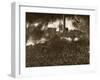 Featherstone Riots: Soldiers Firing on the People-null-Framed Giclee Print