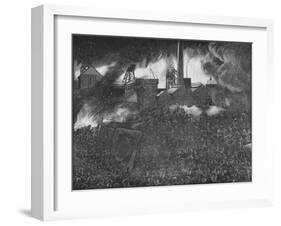Featherstone Riots: the Soldiers Firing on the People, 1893-Arthur Salmon-Framed Giclee Print