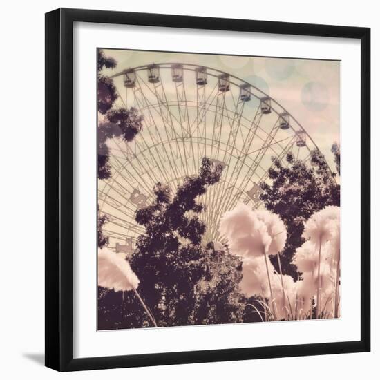 Feathery Ferris-Ashley Davis-Framed Art Print