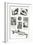 Features of a Travel Trailer-null-Framed Art Print