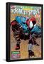 Featuring Scarlet Spider Cover: Scarlet Spider Crouching-null-Framed Poster