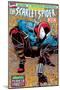 Featuring Scarlet Spider Cover: Scarlet Spider Crouching-null-Mounted Poster
