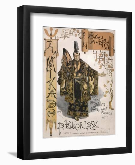 Featuring the Mikado in Person-null-Framed Premium Photographic Print