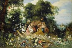 The Four Elements-Feb Brueghel the Elder-Framed Stretched Canvas