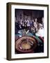 February 11, 1957: Tourists Gambling at the Nacional Hotel in Havana, Cuba-Ralph Morse-Framed Photographic Print