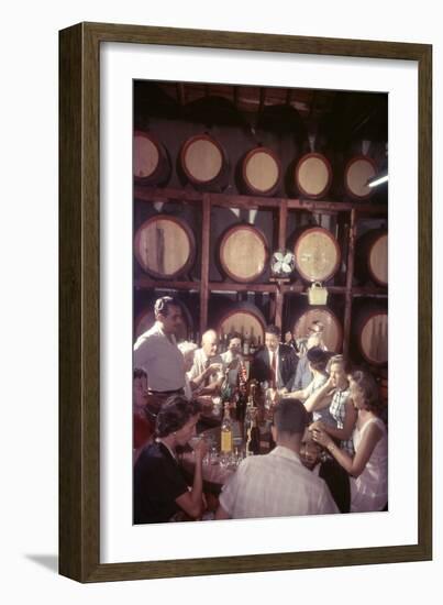 February 11, 1957: Trocadero Rum Distillery in Havana, Cuba-Ralph Morse-Framed Photographic Print