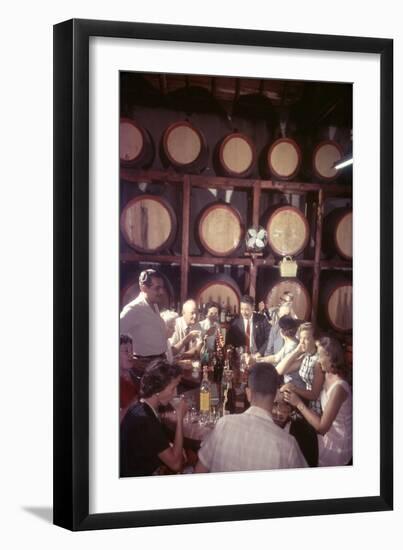 February 11, 1957: Trocadero Rum Distillery in Havana, Cuba-Ralph Morse-Framed Photographic Print