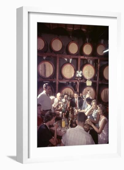 February 11, 1957: Trocadero Rum Distillery in Havana, Cuba-Ralph Morse-Framed Photographic Print