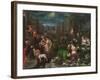 February, 1595-1600, (Oil on Canvas)-Leandro Da Ponte Bassano-Framed Giclee Print