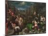 February, 1595-1600, (Oil on Canvas)-Leandro Da Ponte Bassano-Mounted Giclee Print