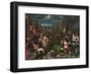 February, 1595-1600, (Oil on Canvas)-Leandro Da Ponte Bassano-Framed Giclee Print