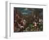 February, 1595-1600, (Oil on Canvas)-Leandro Da Ponte Bassano-Framed Giclee Print