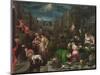 February, 1595-1600, (Oil on Canvas)-Leandro Da Ponte Bassano-Mounted Giclee Print