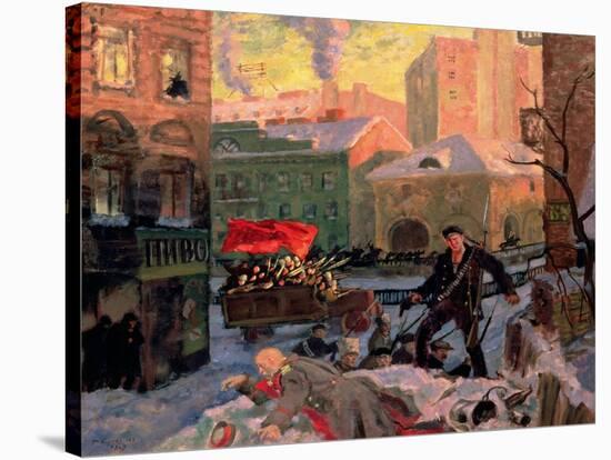 February 27, 1917, 1917-Boris Kustodiyev-Stretched Canvas