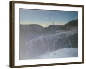 February Evening, 1895-Christian Skredsvig-Framed Giclee Print