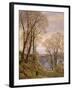 February in the Isle of Wight, 1866 (W/C on Paper)-John Brett-Framed Giclee Print