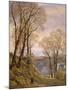 February in the Isle of Wight, 1866 (W/C on Paper)-John Brett-Mounted Giclee Print