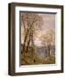 February in the Isle of Wight, 1866 (W/C on Paper)-John Brett-Framed Giclee Print