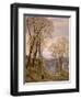 February in the Isle of Wight, 1866 (W/C on Paper)-John Brett-Framed Giclee Print