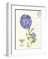 February Periwinkle-Ariane Sarah-Framed Art Print