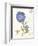 February Periwinkle-Ariane Sarah-Framed Art Print