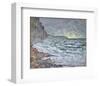 Fécamp, bord de mer, 1881-Claude Monet-Framed Art Print