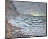 Fécamp, bord de mer, 1881-Claude Monet-Mounted Art Print