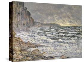 Fécamp, bords de mer-Claude Monet-Stretched Canvas