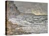 Fécamp, bords de mer-Claude Monet-Stretched Canvas