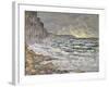 Fécamp, bords de mer-Claude Monet-Framed Giclee Print