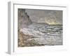 Fécamp, bords de mer-Claude Monet-Framed Giclee Print