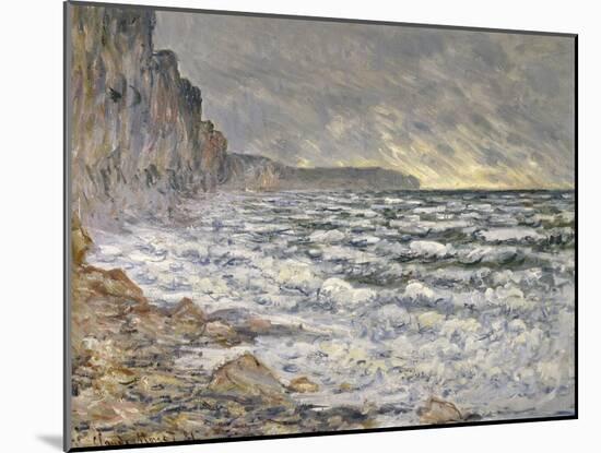 Fécamp, bords de mer-Claude Monet-Mounted Giclee Print